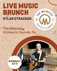 The Mainstay live music brunch flyer